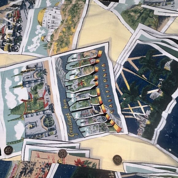 Reyn Spooner Shirt Hawaiian Size Small Hollywood California Vintage - Picture 7 of 13